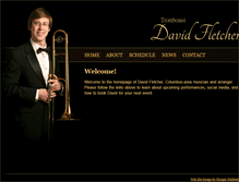 Tablet Screenshot of fletcherdavid.com